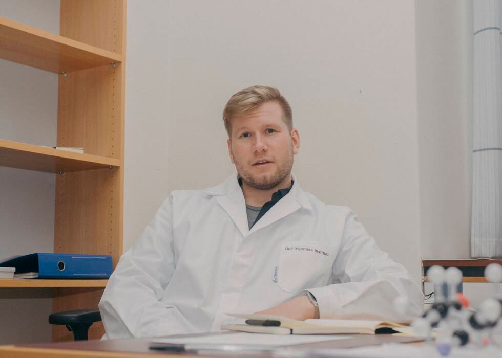 Førsteamanuensis i organisk kjemi Alexander H. Sandtorv også kendt som Realisten. Fotograferet for Morgenbladet onsdag den 20. september 2020.