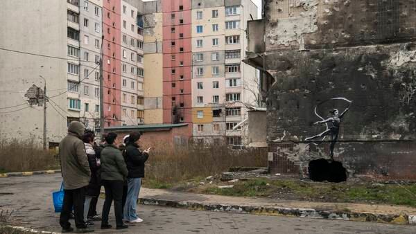 Banksys Ukraina-besøk kan få langsiktig betydning